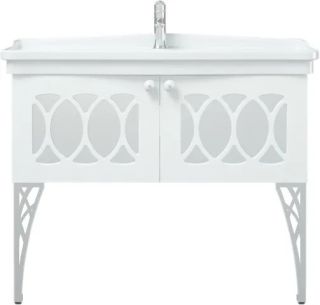 Тумба под раковину Corozo Таормина 105см белый SD-00000322